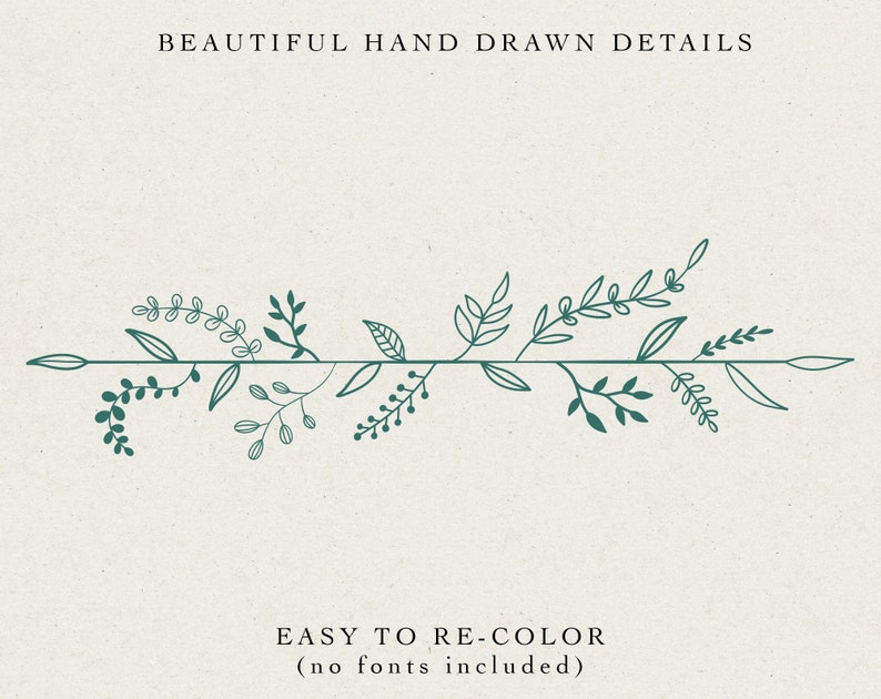 Download Farmhouse Svg Flower Frame Svg Divider Graphic Svg Organic Divider Svg Floral Divider Svg Logo Svg Monogram Svg Wedding Svg Clip Art Art Collectibles