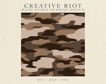 CAMO PATTERN SVG - Camouflage Svg, Military Svg, Forrest Camo Svg, Camo Print File, Seamless Camo Svg, Army Svg, Army Pattern Svg