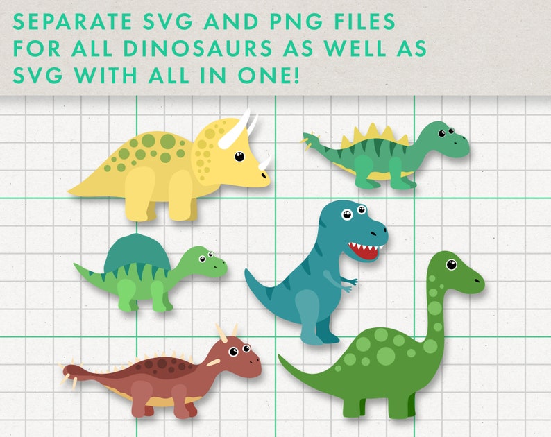 Free Free 125 Baby Dinosaur Svg Cute T Rex Silhouette SVG PNG EPS DXF File