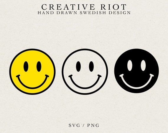 Smile Face SVG Cut file by Creative Fabrica Crafts · Creative Fabrica