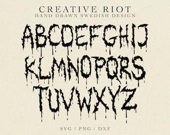 HORROR ALFABET SVG - Commercieel gebruik Svg, Horror Svg, druipend alfabet Svg, druipend bloed lettertype, eng alfabet Svg, druipend lettertype Svg