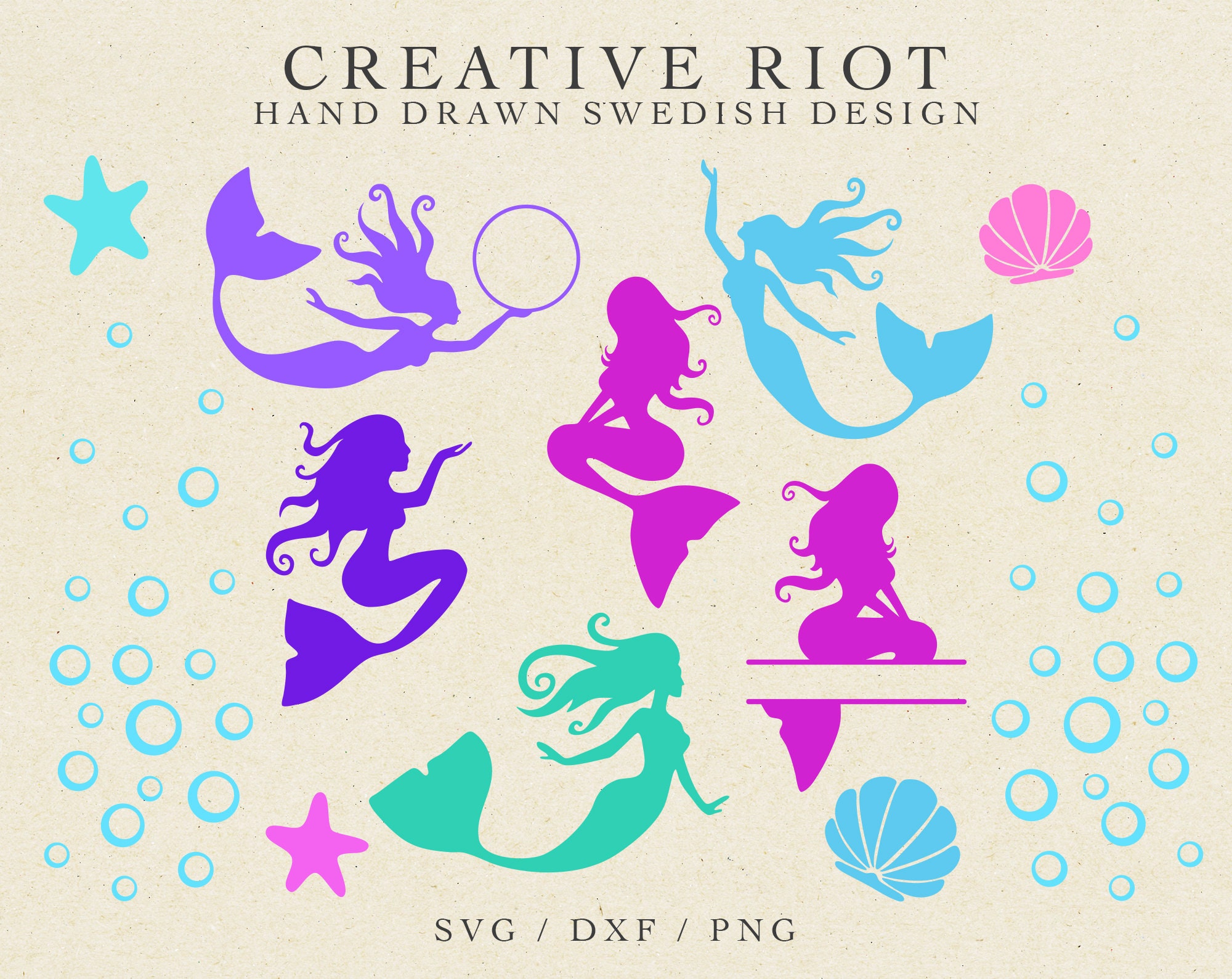 Free Free Mermaid Svg Etsy SVG PNG EPS DXF File