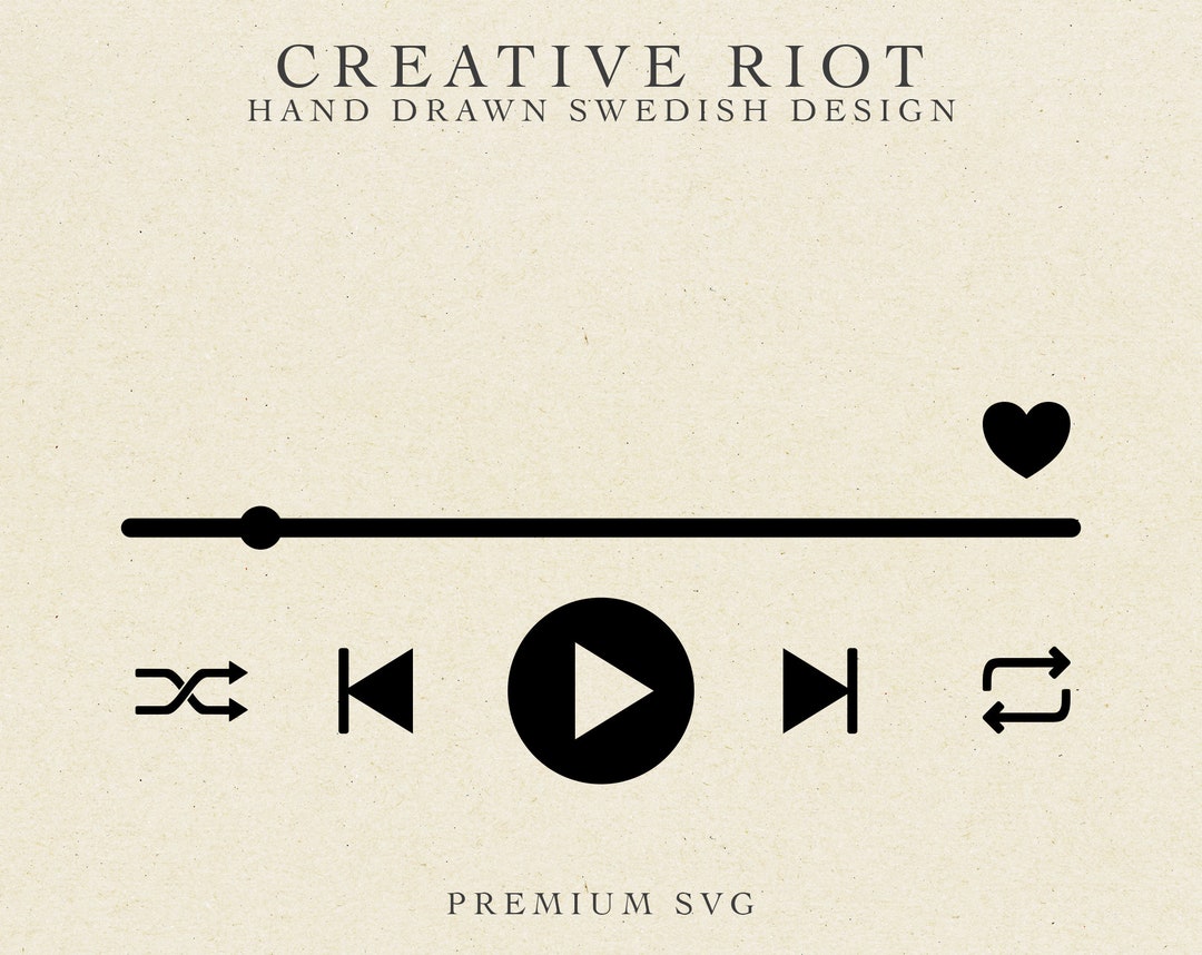 Music Player Svg Music Svg Playlist Svg Cricut Music Player