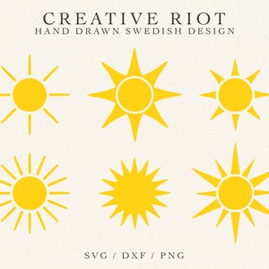SUN SVG BUNDLE - Uso comercial Svg, Sol lindo, Cricut Sun Svg, Verano Svg, Primavera Svg, Sunshine Svg, Sun Bundle Svg, Sol dibujado a mano, Sol Png