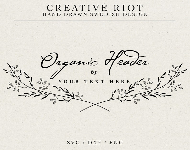 Download Art Collectibles Clip Art Floral Header Svg Farmhouse Svg Monogram Svg Organic Header Svg Wedding Svg Flower Frame Svg Header Graphic Svg Logo Svg