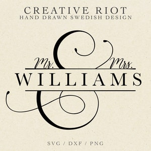 MR AND MRS Svg - Mr Mrs Svg, Bride Svg, Wedding Svg, Engagement Svg, Married Svg, Commercial Use Svg, Cricut Mr Mrs Svg, Mr And Mrs Cut File