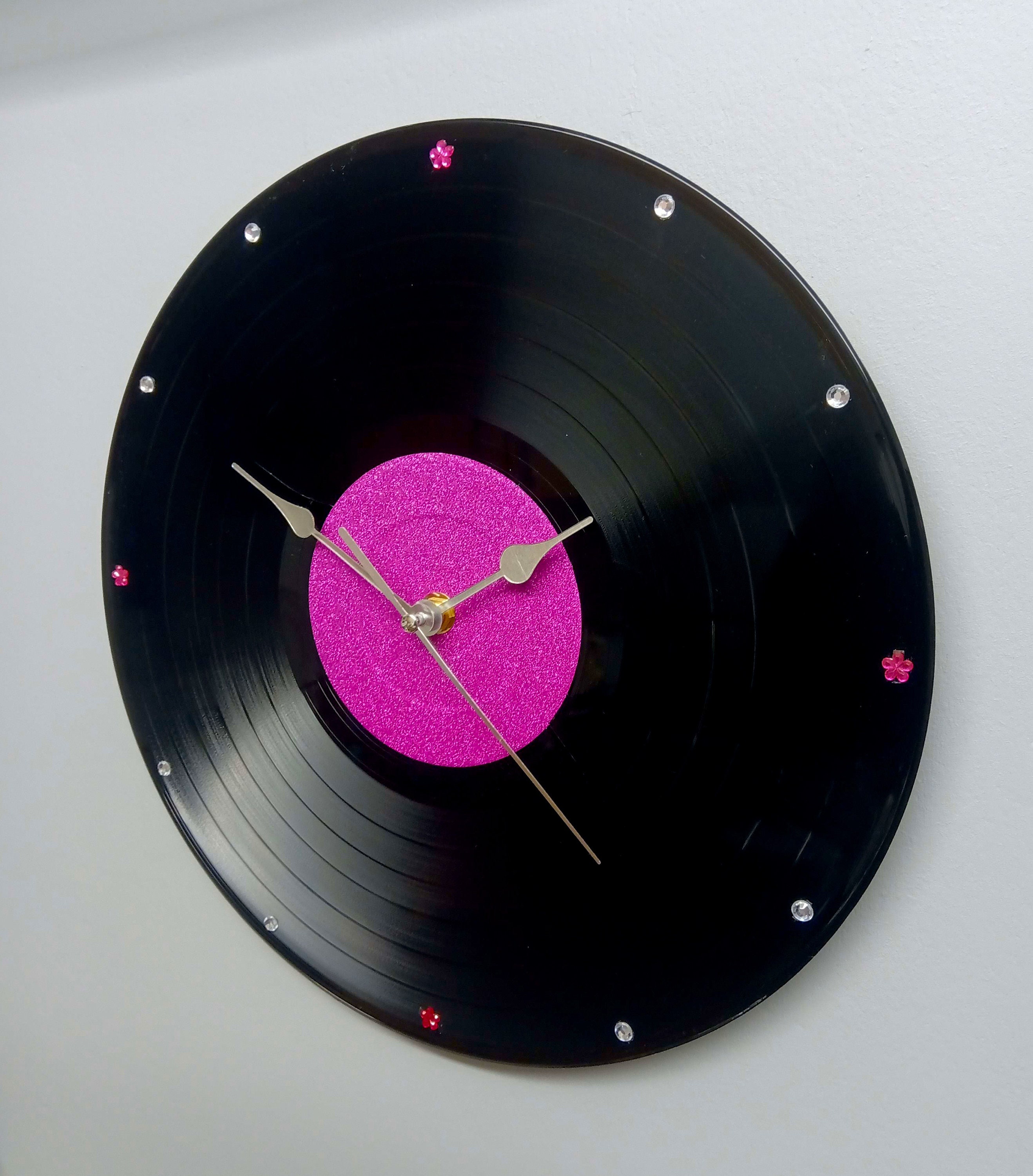 personalised gift Ska Hand made Vinyl record clock