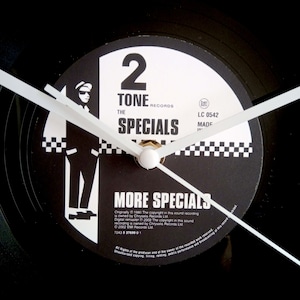 The Specials Vinyl Record Wall Clock 12" LP The Specials Ska Man Reggae Music