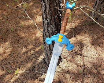 Legend of Zelda sablier fantôme en acier à maillons épée hylian Ocrania of Time Breath of the wild