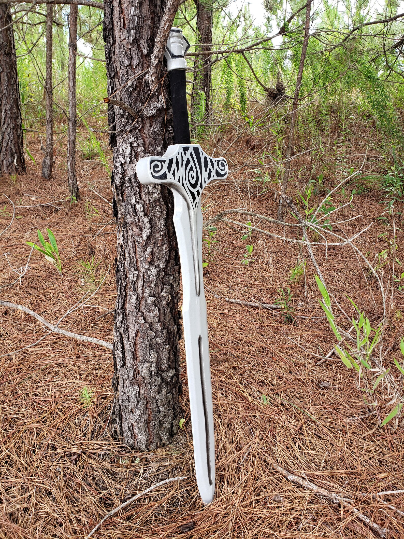 The Elder Scrolls V Skyrim Steel Medieval Foam Viking Sword Etsy