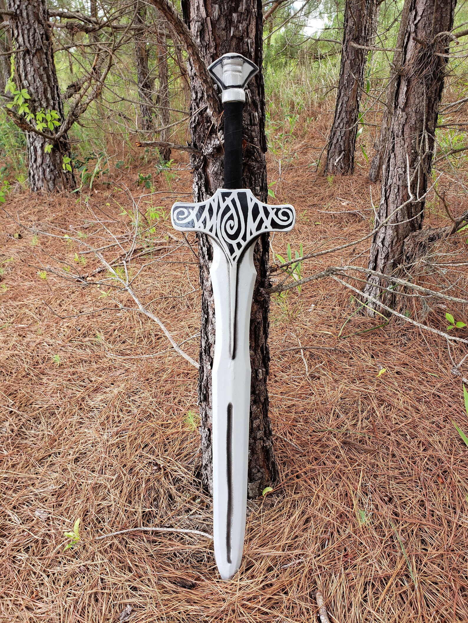 The Elder Scrolls V Skyrim Steel Medieval Foam Viking Sword Etsy