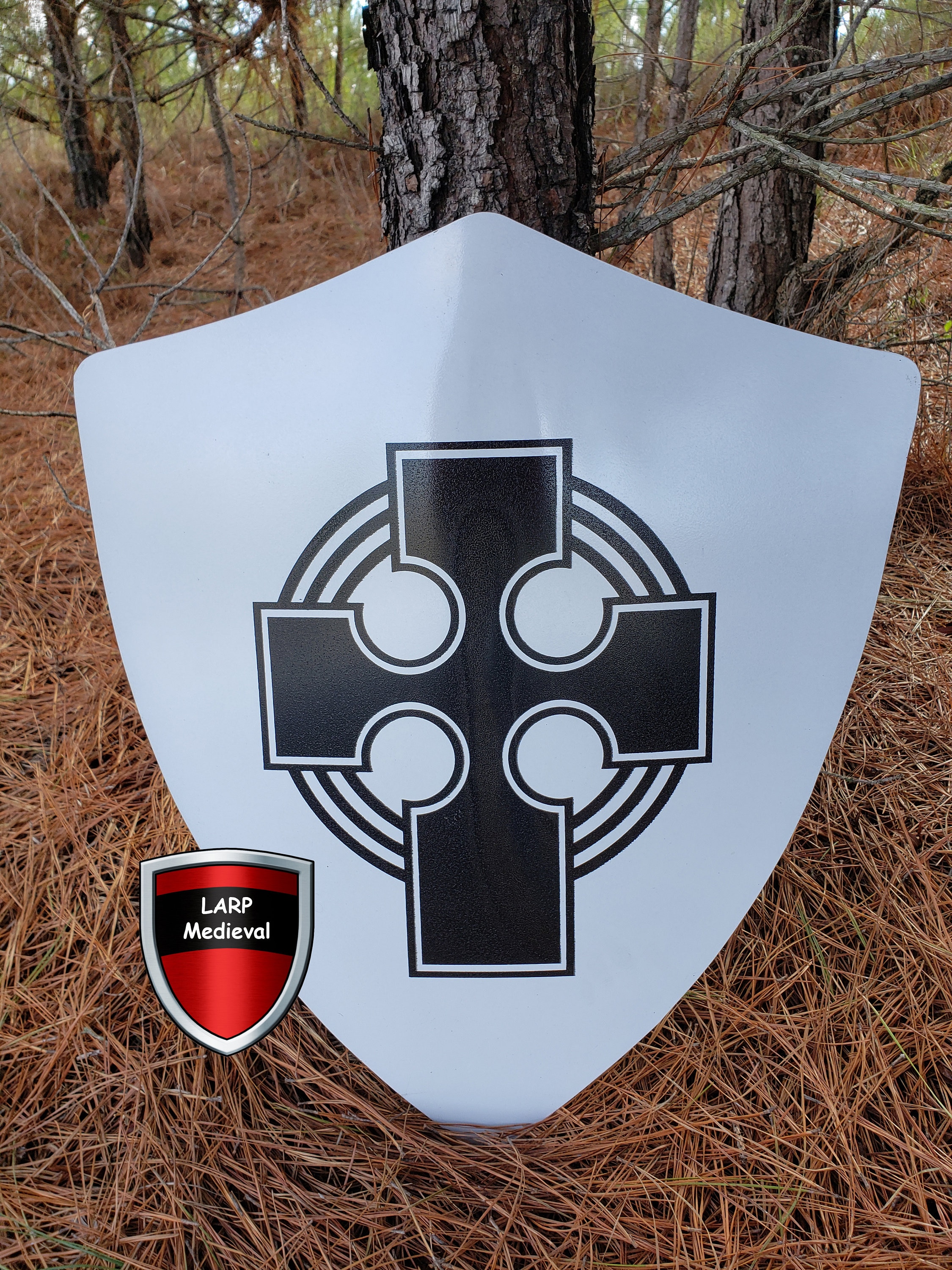 Toledo Knights Templar Cross Heater Shield Medieval European Crusade Steel