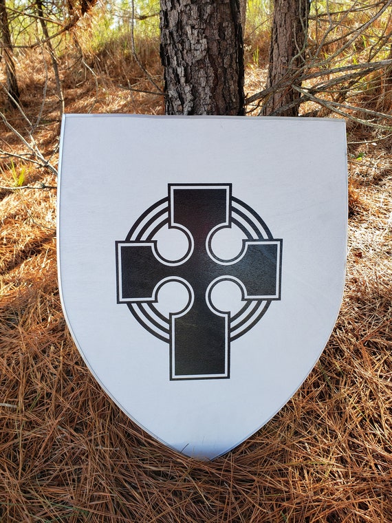 Viking Knights Holy Crusader Steel Kite Shield Medieval Templar Metal Heater