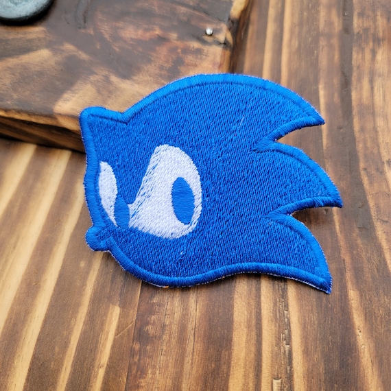 sonic 1 blue silhouette - online puzzle