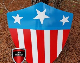 Captain America WWII 1941 Heater Shield Replica Kite Steel Display Prop