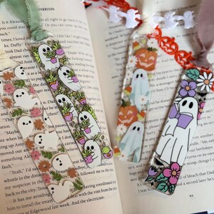 Halloween | Fantômes | Marque-page effrayant en acrylique