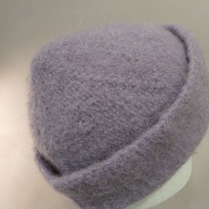 Dusty Lavender Felted Hat