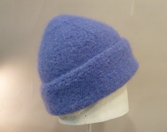 Periwinkle Felted Wool Hat