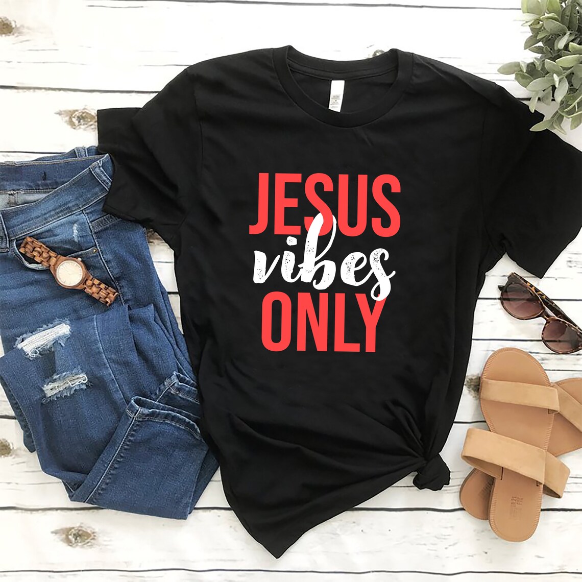 jesus vibes t shirt
