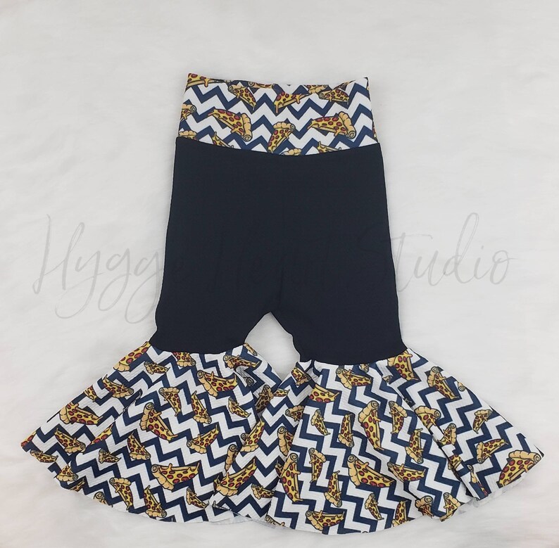 Chevron Pizza Bummies and Bell Bottoms