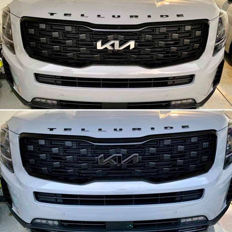 Blacken the kia Badges/emblems on Kia Etsy Norway
