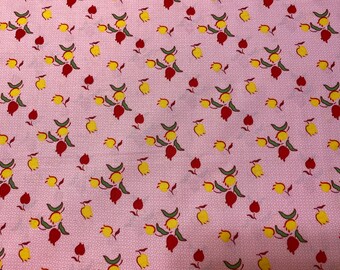 Fabric, Sugar Sack 2 by Whistler Studios for Windham Fabrics, by the yard, half yard, fat quarter. vintage, retro, 30s feedsack, floral