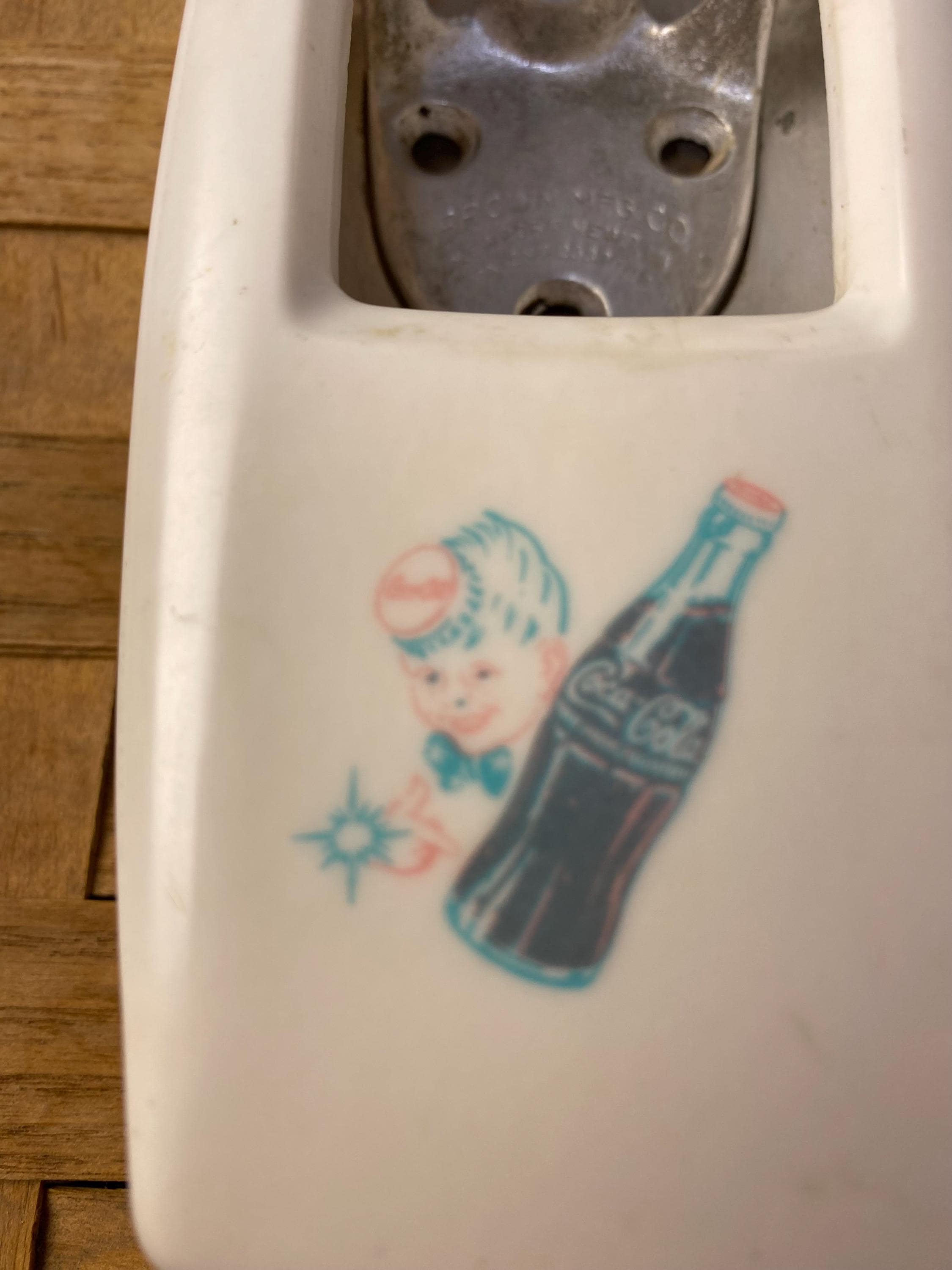 Coca-Cola The Sprite Boy フィギュア Vintage Cast Iron Coca Cola Bank Sprite Boy Coke Pixie 50's