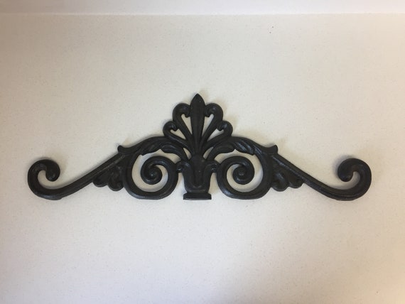 Vintage Cast Iron Door Topper decorative wall decor picture | Etsy