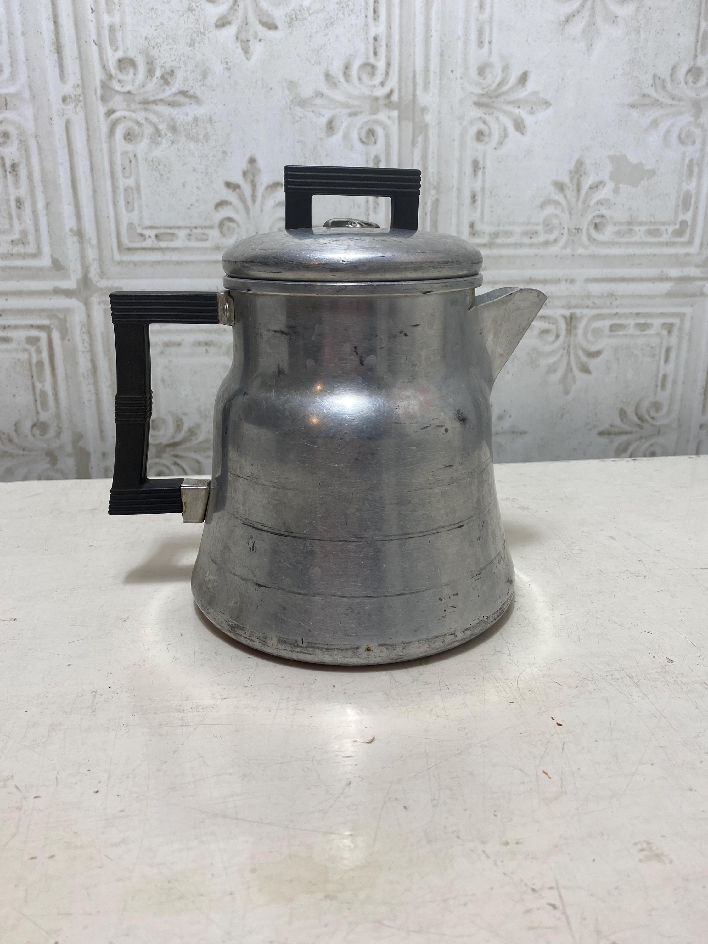 ★Wear-Ever ウェアエバー パーコレーター　No.3016　 USA COMPLETE Wear-Ever Coffee Pot Percolator 3016 Aluminum 16