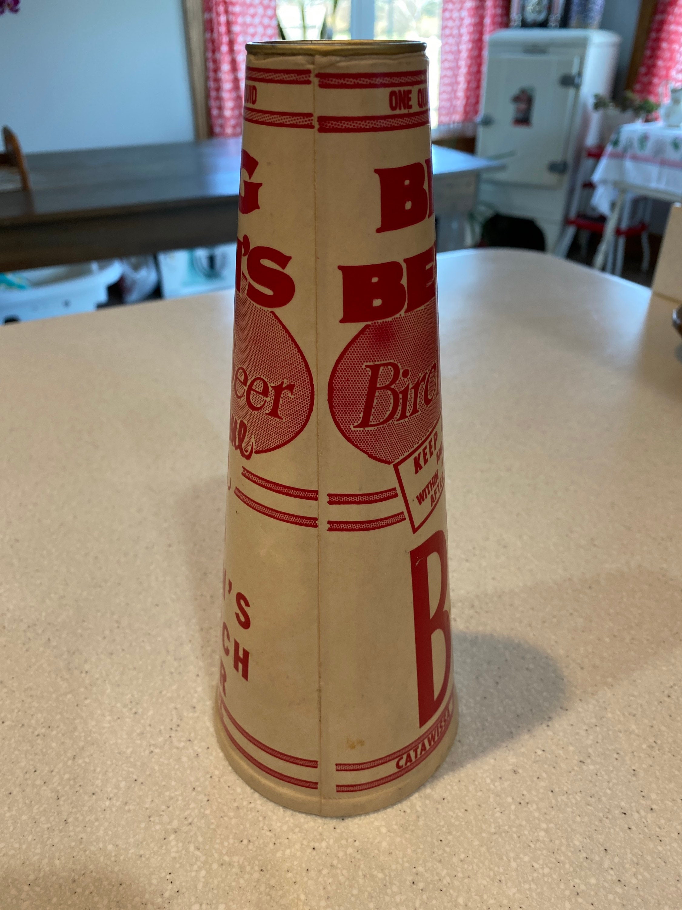 Vintage Big Bens Birch Beer Kone Bottle One Quart Catawissa Etsy