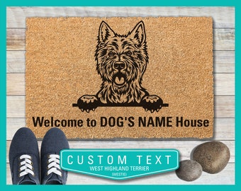 westie doormat