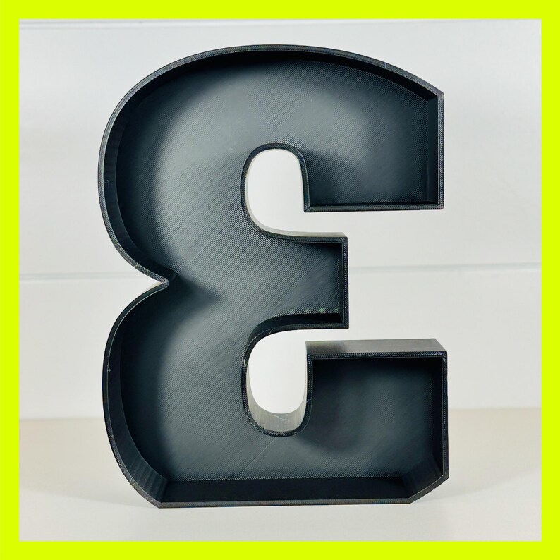 Personalized Freestanding Field Hockey Photo Collage Letter, Field