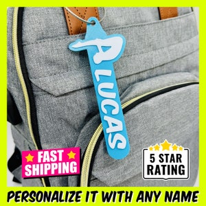 Diving Bag Tag, Personalized Diver Keychain, Custom Diving Name Tag, Diver Backpack Name Tag, Custom Diving Keychain Name, Diver Keyring