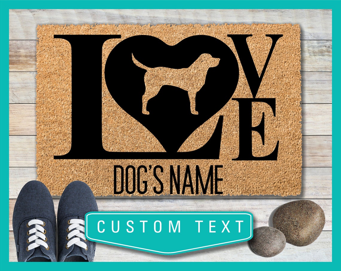 Labrador Retriever Custom Doormat Home Decor Door Etsy