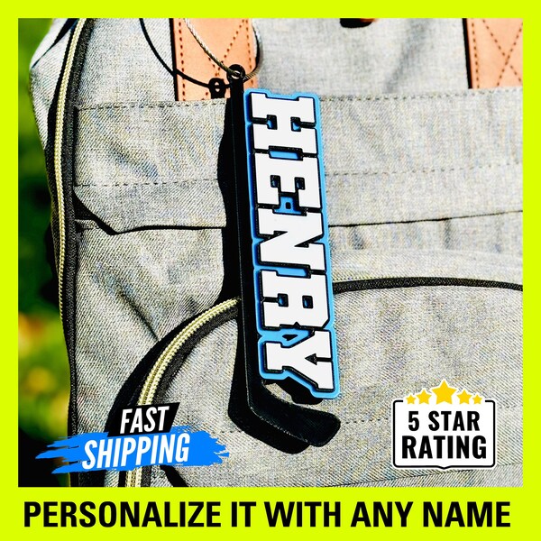 Hockey Keychain Etsy