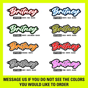 Personalized Name Tag, Custom Name Keychain, Personalized Name Tag ...