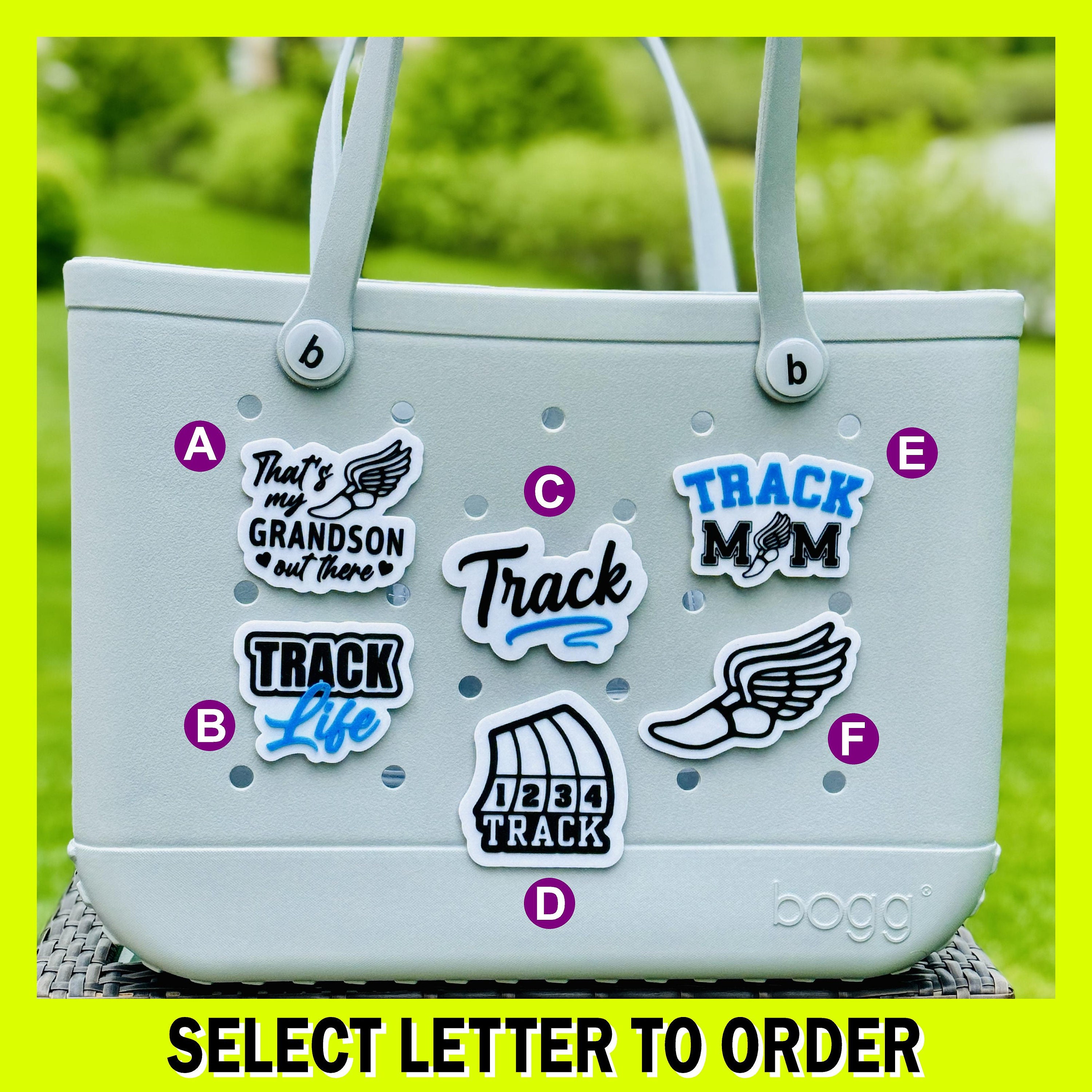 【Bogg Bags】USA発☆Bogg Bags専用バッグチャーム☆スポーツ柄 Sports Mom Life / Mama Bit / Bag Tag / Bag Charms / Bogg Bag