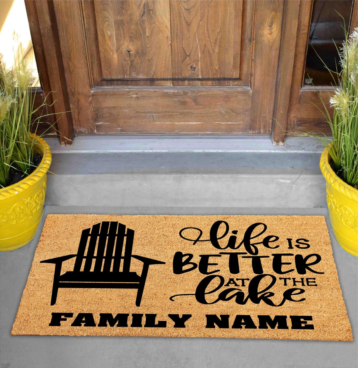 Lake House Custom Doormat Home Decor Doormat Etsy