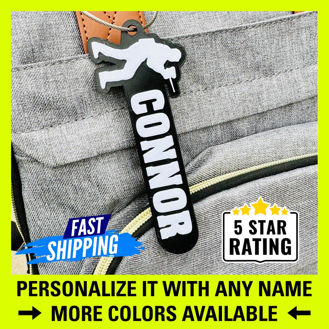 Personalized Paintball Keychain, Custom Paintball Bag Tag, Paintball