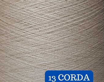 Filato di puro cotone solido Cake Corda 13