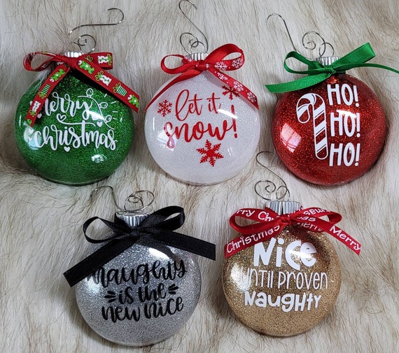 Christmas Themed Tree Ornaments merry Christmas Ornaments
