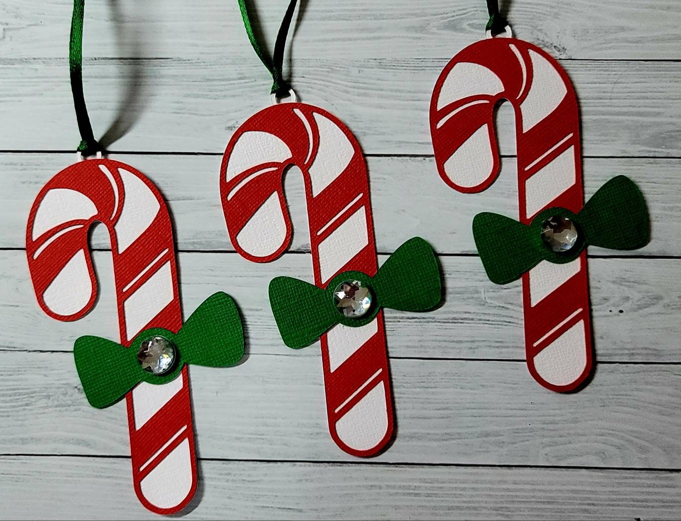 Candy Cane Christmas Gift Tags Holiday Gift Tags Christmas | Etsy