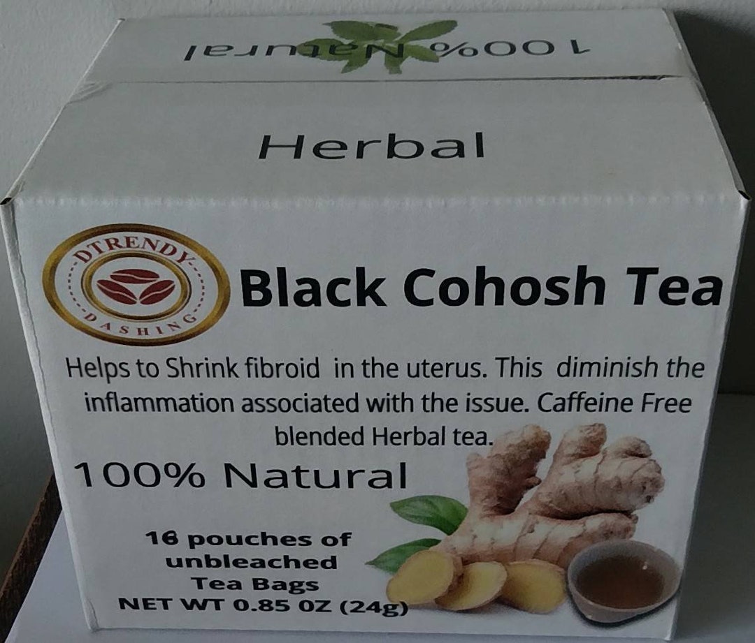 Herbal Tea Black Cohosh Tea Detox Cysts Period Cramps Etsy