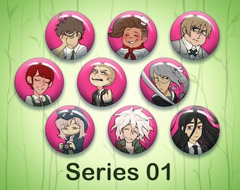 SDR2 Solo Circle Pin Buttons (Series 1)