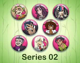 SDR2 Solo Circle Pin Buttons (Series 2)