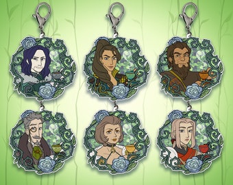 FE3H Tea Time Charm Keychains (Other)