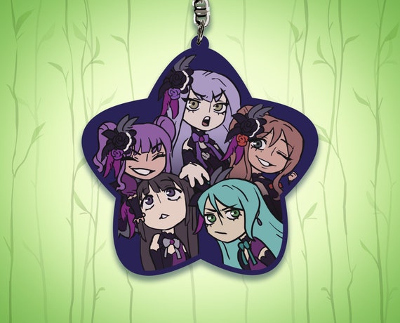 Bandori Band Group Star Charm Llaveros Etsy España