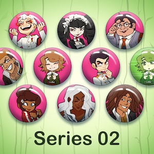 DR1 Solo Kreis Pin Buttons (Serie 2)