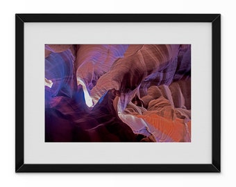 Antelope Slot Canyon Photo Print for Wall Art Digital Download