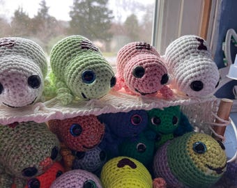 Glow-in-the-Dark gehaakte spinknuffel: halloweendecor